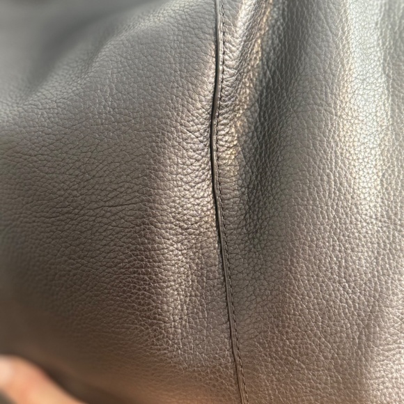 Foley & Corinna Black Leather Hobo Bag - Picture 6 of 10